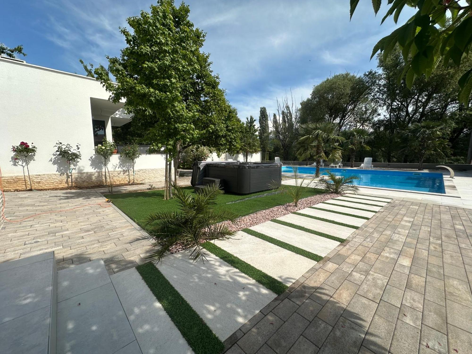 Luxury Villa Magic Kosor Bagian luar foto
